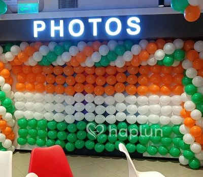 Special Tri Color Balloon Decor