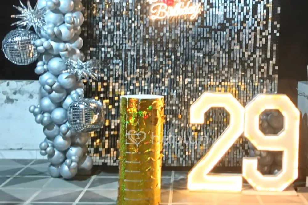 Terrace Birthday Decoration