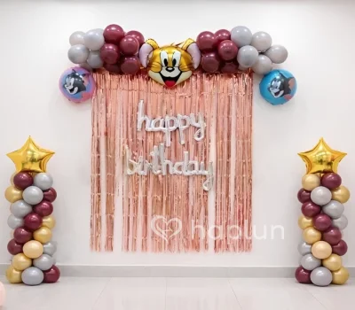 Tom & Jerry Theme Decoration
