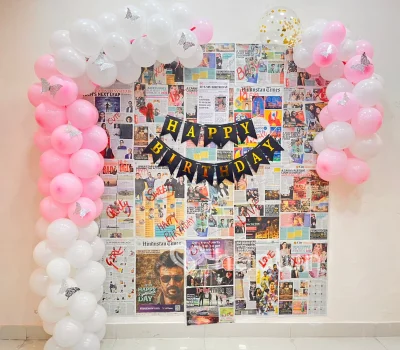 Aesthetic Birthday Backdrop Decor