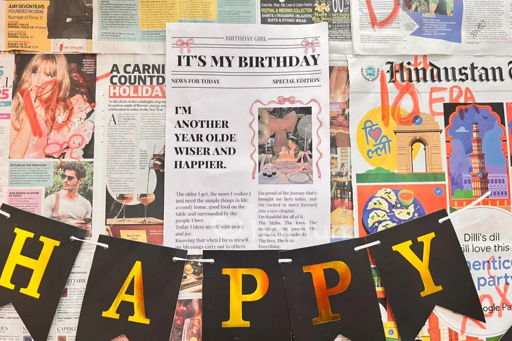 Aesthetic Birthday Backdrop Decor