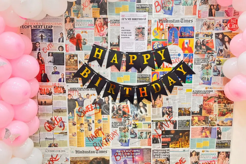 Aesthetic Birthday Ballon Decor