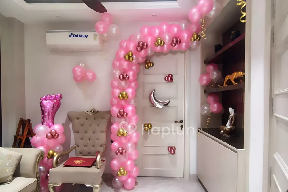 Baby Girl Grant Welcome Decoration