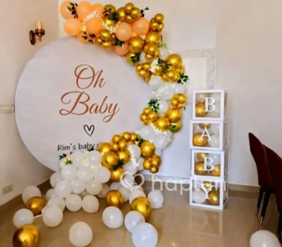 Oh Baby Baby Shower Decoration