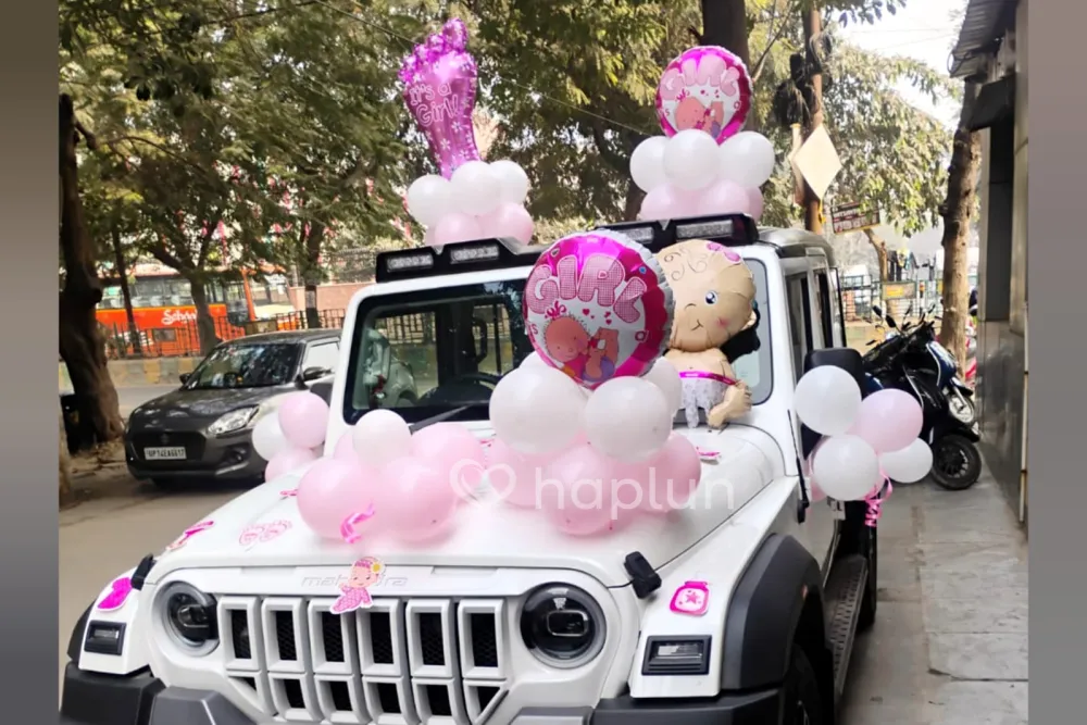 Baby Welcome Ride Decoration Images