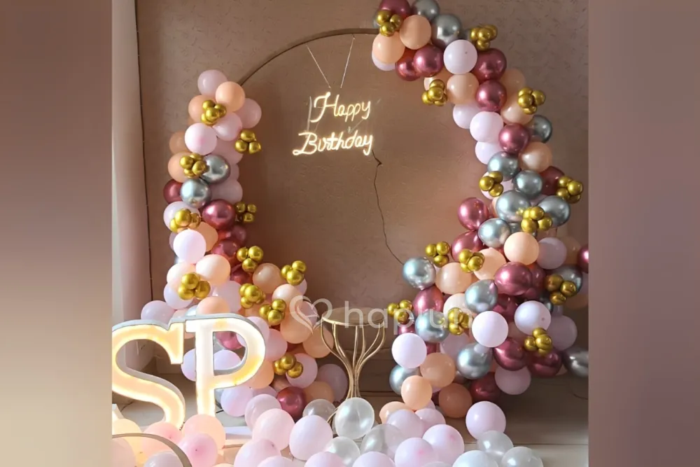 Birthday Cham Ring Decor