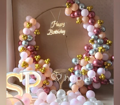 Birthday Charm Ring Decor