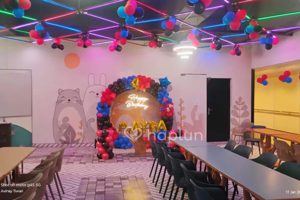 Birthday Ring Balloon Setup