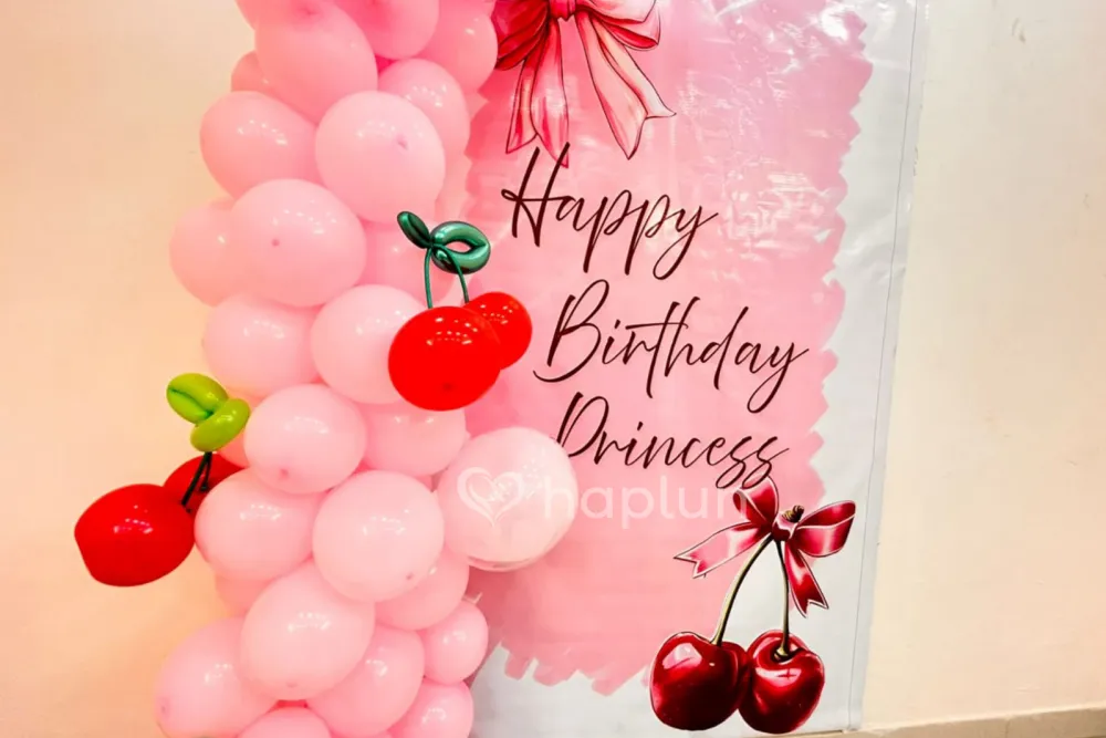Cherry Theme Birthday Decor