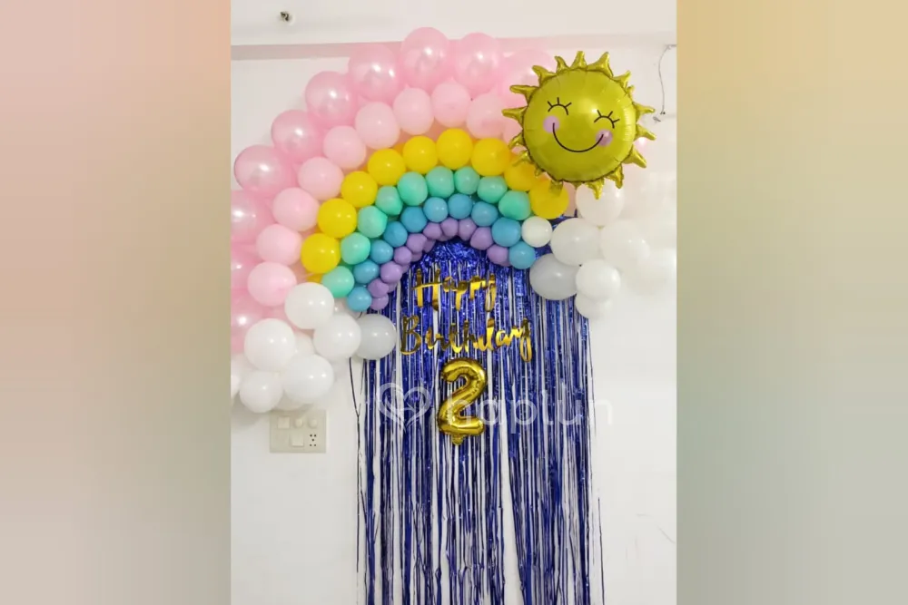 Colorful Rainbow Theme Decor