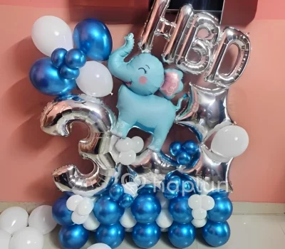 Elephant Marquee Theme Decor