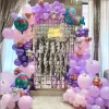Glossy Mermaid Garland Decor