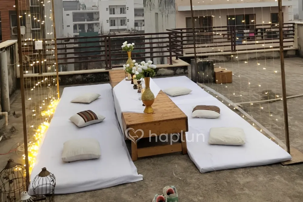 Happy Birthday Balloon Decoration at Terrace