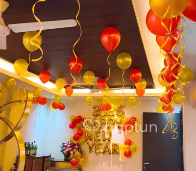 Happy New Year Home Decoration