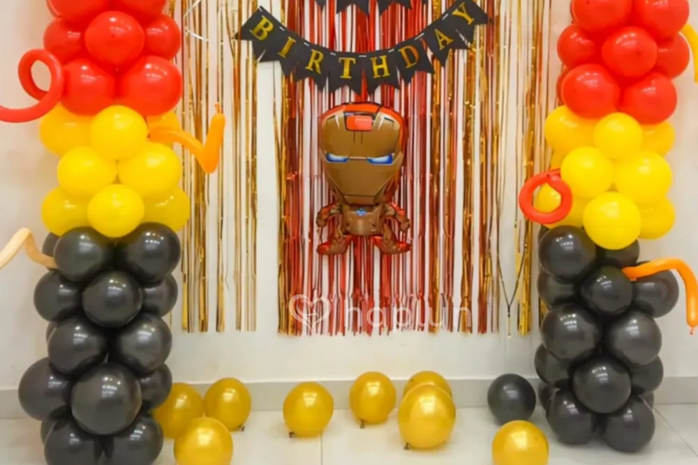 Iron Man Kids Birthday Decoration
