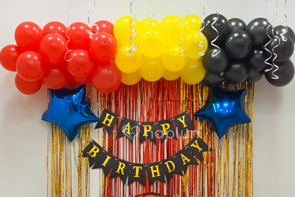 Iron Man Theme Balloon Decoration