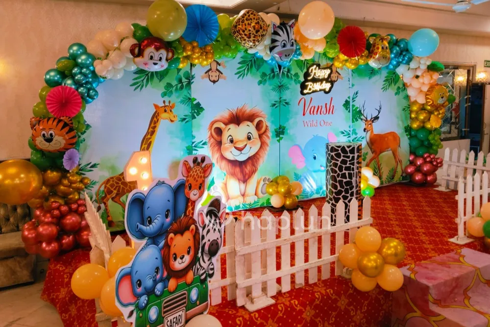 Jungle Balloon Kids Decoration