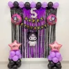 Kuromi Backdrop Decoration for Kids