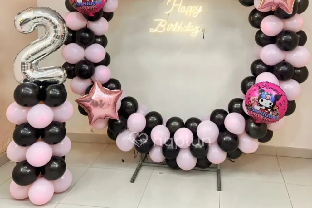 Kuromi Kids Birthday Deco