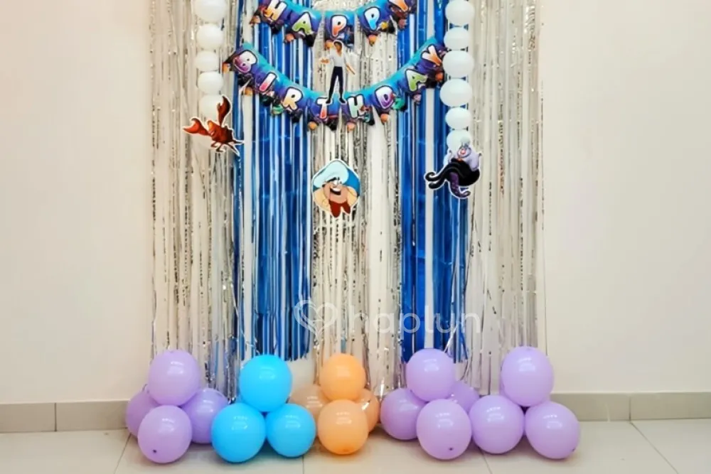 Mermaid Theme Balloon Decoration