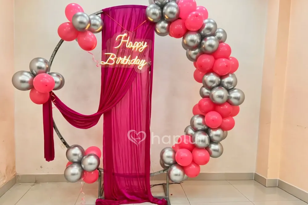 Minimal Cloth Pink Ring Setup