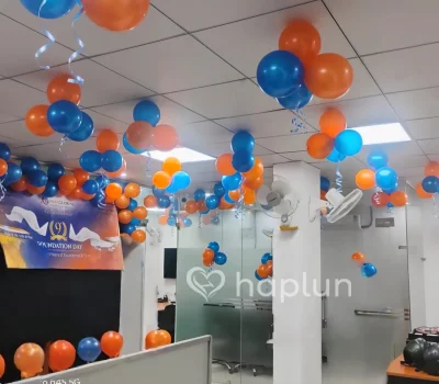 Office Festive Balloon Decoration