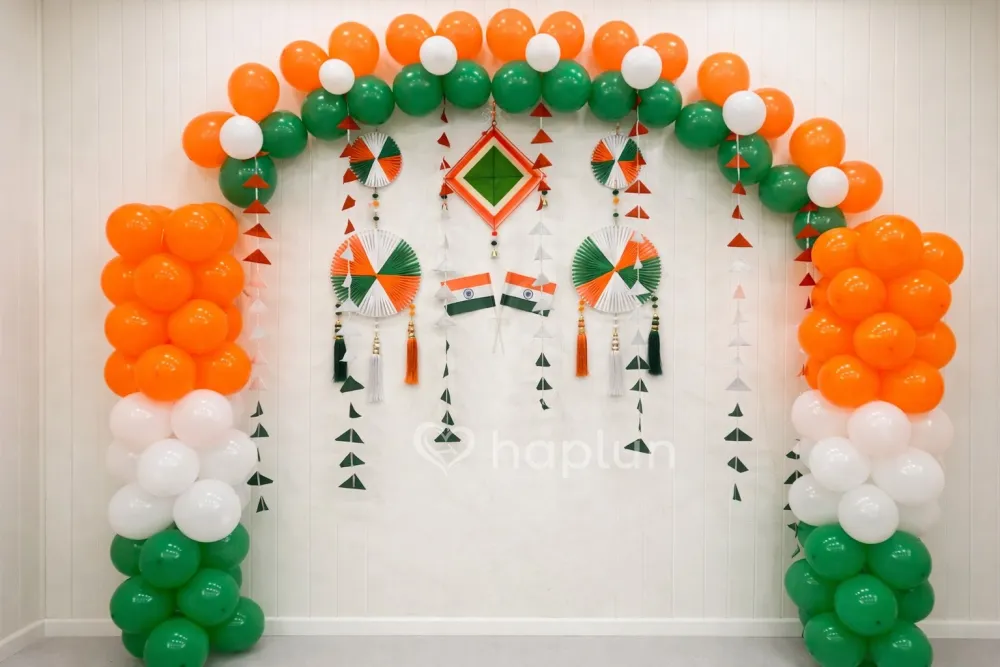 Patriotic Republic Day Office Decor