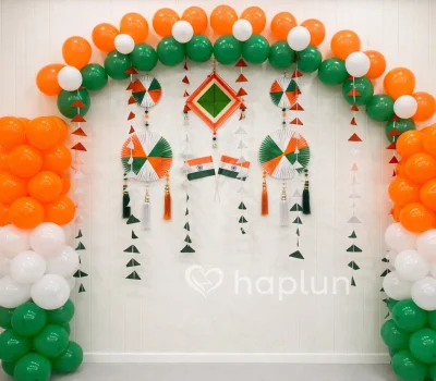 Patriotic Republic Day Office Decor