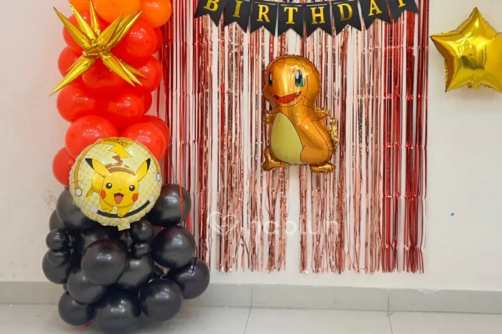 Pokemon Theme Balloon Decor