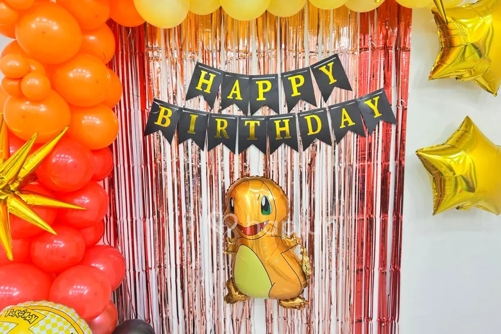 Pokemon Theme Birthday Deco