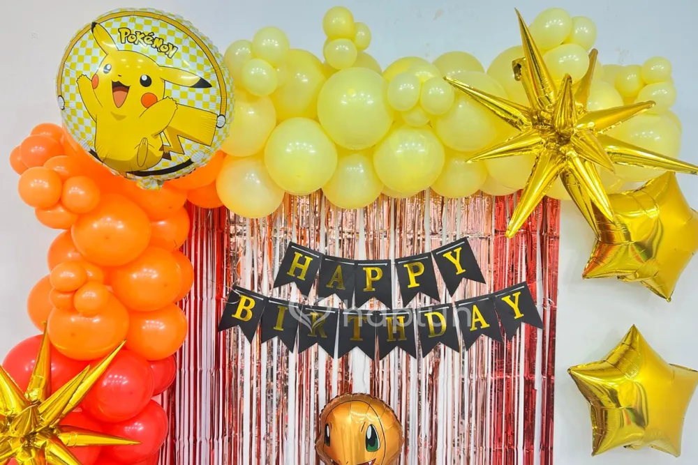 Pokemon Theme Garland Decor
