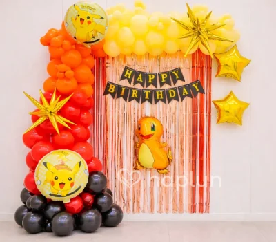 Pokemon Theme Garland Decor
