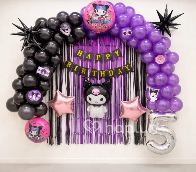 Splashy Kuromi Setup for Birthday