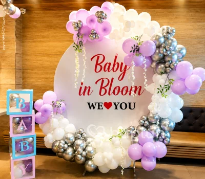 Baby in Bloom Baby Shower Decoration