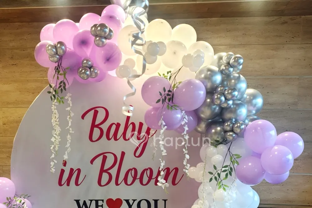 Baby Shower Ring Balloon Decoration