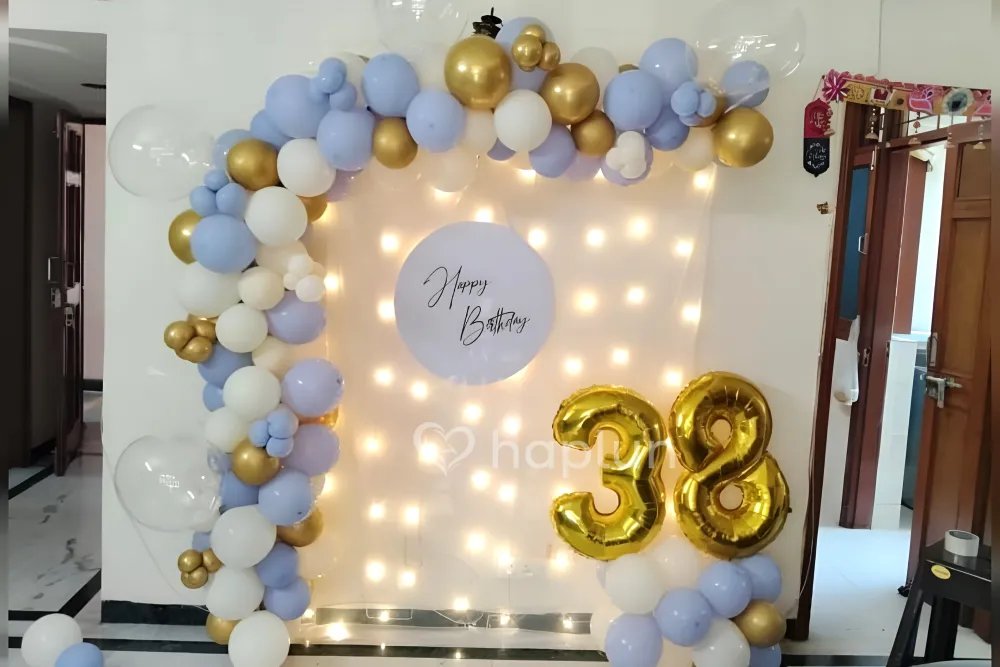 Balloon Birthday Surprise Decor