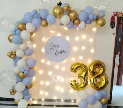 Balloon Birthday Surprise Decor