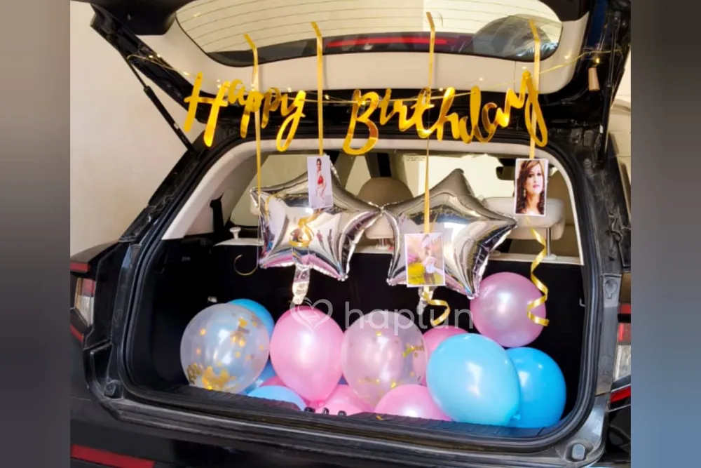 Birthday Car Boot Decor