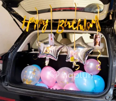 Birthday Car Boot Decor