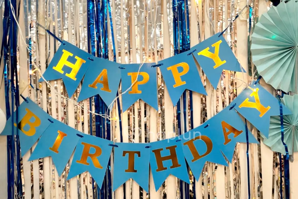 First Birthday Surprise Decor