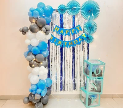 First Birthday Surprise Decor