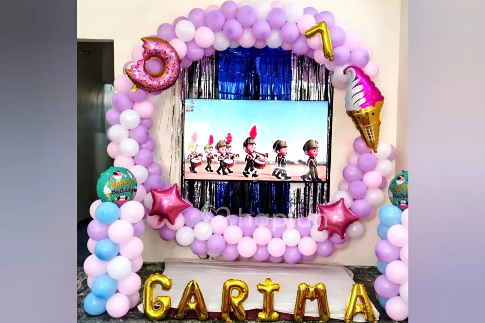 Ice Cream Balloon Decor