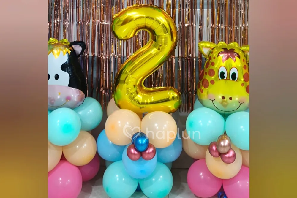 Jungle Multi Color Theme Decoration