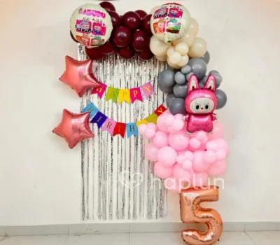 Labubu Doll Theme Decoration