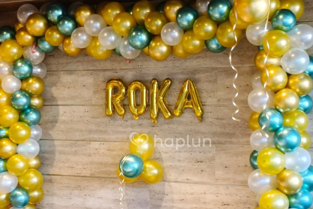 Roka Ceremony Decor