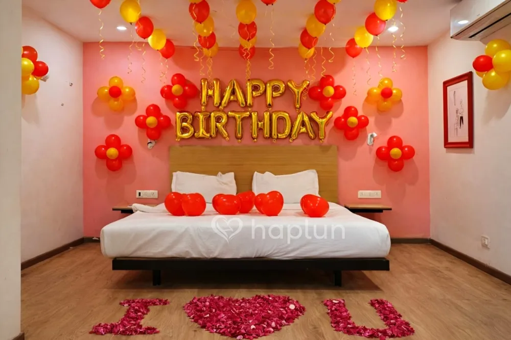 Romantic Birthday Room Decoration