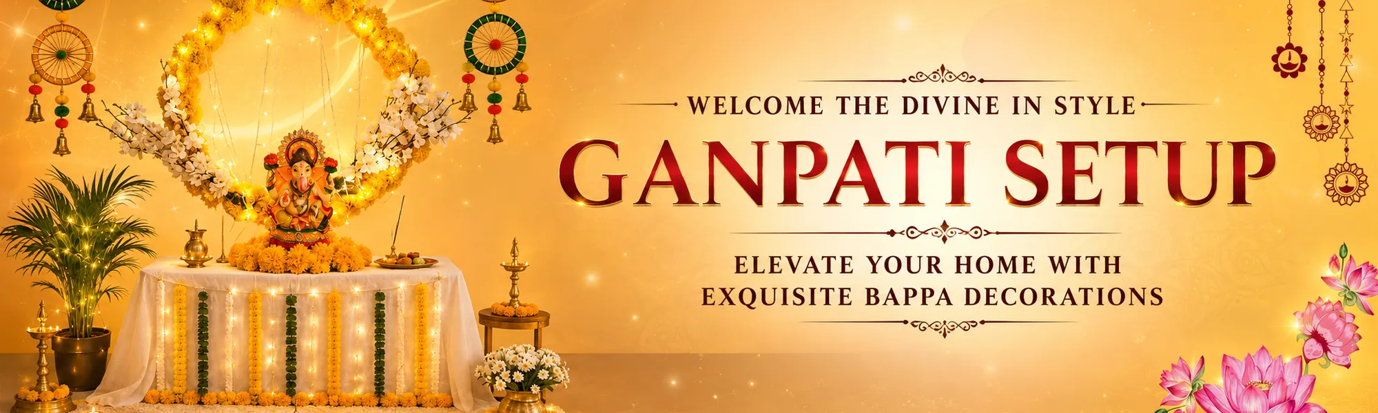 Ganesh Chathurti Decor