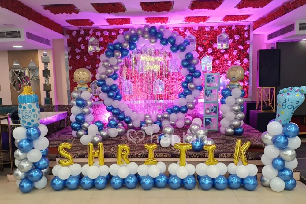 Baby Boy Welcome in Hall