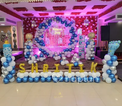 Baby Boy Welcome in Hall