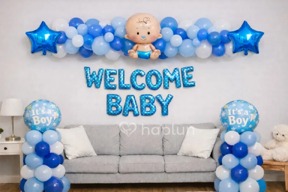 Baby Welcome Boy Decoration